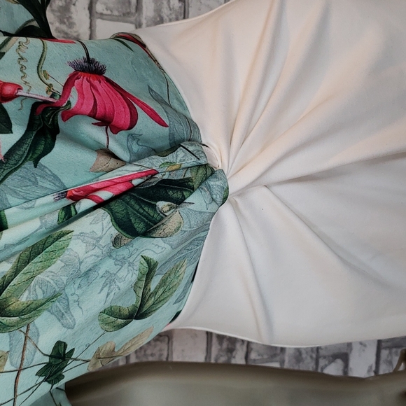 TED BAKER NWT midi dress sz 2 - Picture 6 of 10